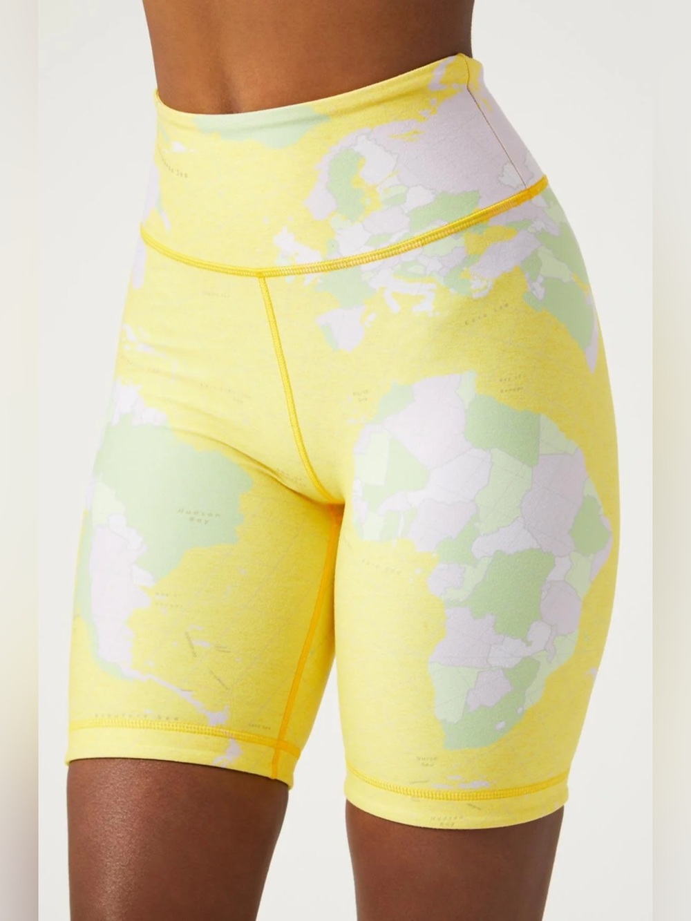 Wear it to Heart WITH Kurt Reversible HW Shorts in Compass Yellow NWT Small